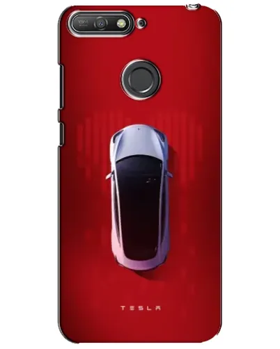 Чохол для Huawei Y6 Prime 2018 з картинкою «Tesla Top View» Чохол для Huawei Y6 Prime 2018 з картинкою «Tesla Top View»