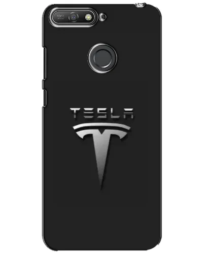 Чохол для Huawei Y6 Prime 2018 з картинкою «Сталевий логотип Tesla» Чохол для Huawei Y6 Prime 2018 з картинкою «Сталевий логотип Tesla»