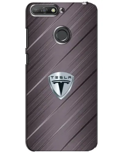 Чохол для Huawei Y6 Prime 2018 з картинкою «Металева текстура Tesla» Чохол для Huawei Y6 Prime 2018 з картинкою «Металева текстура Tesla»