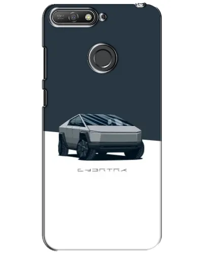 Чохол для Huawei Y6 Prime 2018 з картинкою «Сріблястий Cybertruck Tesla» Чохол для Huawei Y6 Prime 2018 з картинкою «Сріблястий Cybertruck Tesla»