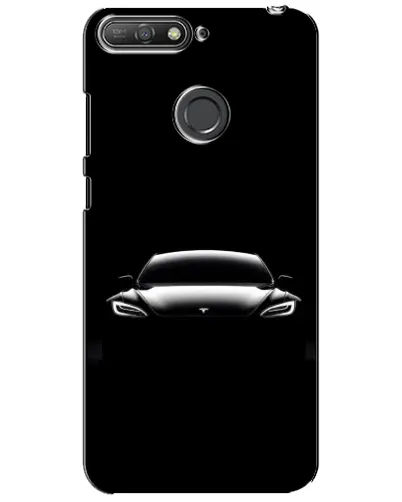 Чохол для Huawei Y6 Prime 2018 з картинкою «Фари Tesla Night» Чохол для Huawei Y6 Prime 2018 з картинкою «Фари Tesla Night»