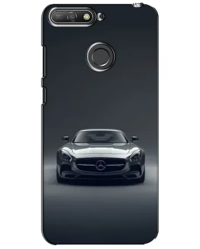 Чохол для Huawei Y6 Prime 2018 з картинкою «Mercedes на чорному» Чохол для Huawei Y6 Prime 2018 з картинкою «Mercedes на чорному»