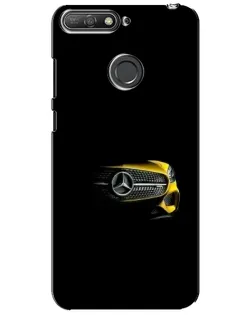 Чохол для Huawei Y6 Prime 2018 з картинкою «Mercedes — ретро стиль»