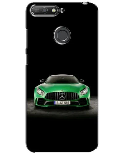 Чохол для Huawei Y6 Prime 2018 з картинкою «Mercedes — неоновий лого» Чохол для Huawei Y6 Prime 2018 з картинкою «Mercedes — неоновий лого»
