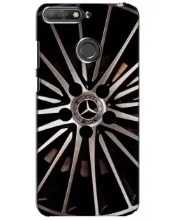 Чохол для Huawei Y6 Prime 2018 з картинкою «Диск Mercedes»