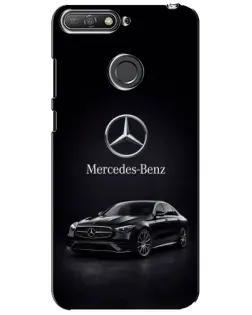 Чохол для Huawei Y6 Prime 2018 з картинкою «Mercedes — решітка радіатора»