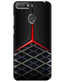 Чохол для Huawei Y6 Prime 2018 з картинкою «Mercedes Carbon Grid»