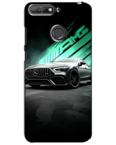 Чохол для Huawei Y6 Prime 2018 з картинкою «Темний Mercedes AMG» Чохол для Huawei Y6 Prime 2018 з картинкою «Темний Mercedes AMG»