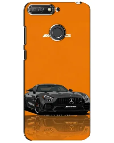 Чохол для Huawei Y6 Prime 2018 з картинкою «Помаранчевий Mercedes AMG» Чохол для Huawei Y6 Prime 2018 з картинкою «Помаранчевий Mercedes AMG»