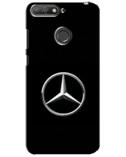 Чохол для Huawei Y6 Prime 2018 з картинкою «Mercedes класичний лого»
