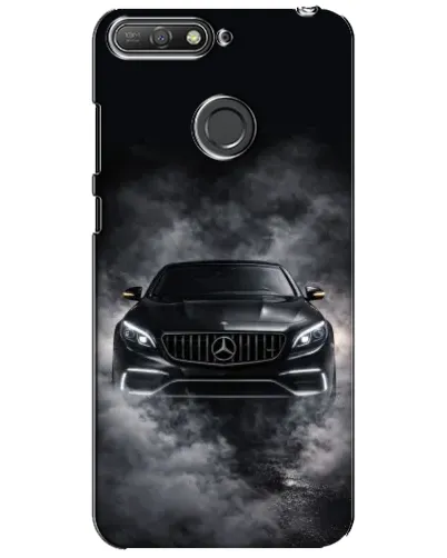 Чохол для Huawei Y6 Prime 2018 з картинкою «Mercedes у диму» Чохол для Huawei Y6 Prime 2018 з картинкою «Mercedes у диму»