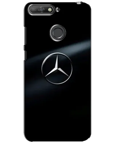 Чехол для Huawei Y6 Prime 2018 с картинкой «Mercedes на металле» Чехол для Huawei Y6 Prime 2018 с картинкой «Mercedes на металле»