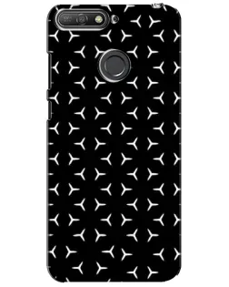 Чехол для Huawei Y6 Prime 2018 с картинкой «Mercedes паттерн звезд» Чехол для Huawei Y6 Prime 2018 с картинкой «Mercedes паттерн звезд»