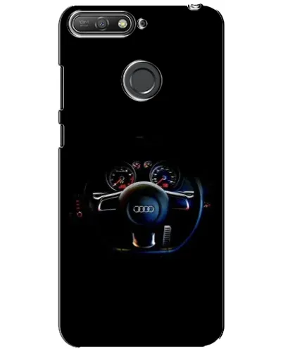 Чохол для Huawei Y6 Prime 2018 з картинкою «Салон Audi — кермо» Чохол для Huawei Y6 Prime 2018 з картинкою «Салон Audi — кермо»
