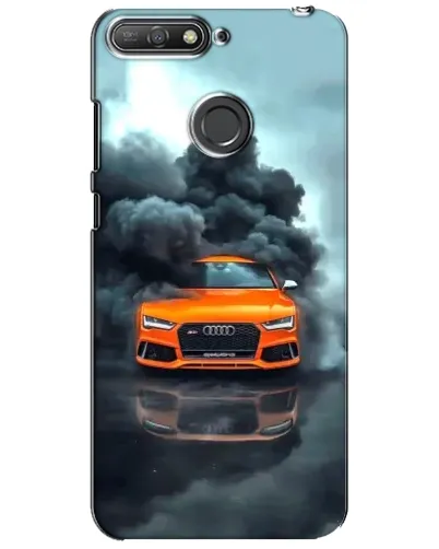 Чохол для Huawei Y6 Prime 2018 з картинкою «Audi у хмарах диму» Чохол для Huawei Y6 Prime 2018 з картинкою «Audi у хмарах диму»