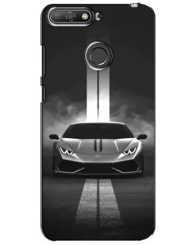 Чохол для Huawei Y6 Prime 2018 з картинкою «Lamborghini симетрія доріг»