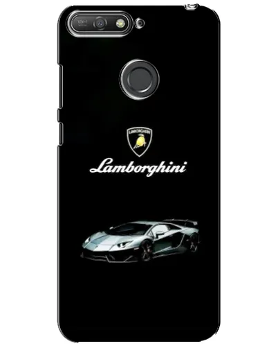 Чохол для Huawei Y6 Prime 2018 з картинкою «Логотип Lamborghini класика»