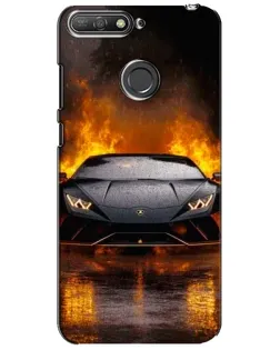 Чохол для Huawei Y6 Prime 2018 з картинкою «Lamborghini у вогні» Чохол для Huawei Y6 Prime 2018 з картинкою «Lamborghini у вогні»