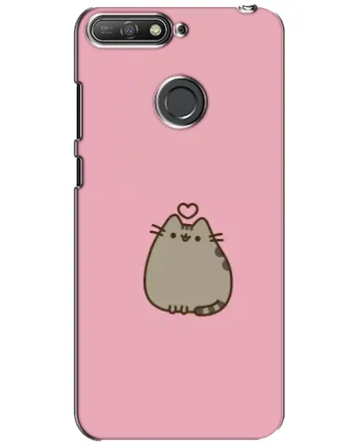 Чехол для Huawei Y6 Prime 2018 с картинкой «Pusheen сердце» Чехол для Huawei Y6 Prime 2018 с картинкой «Pusheen сердце»