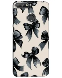 Чехол для Huawei Y6 Prime 2018 с картинкой «Банты Coquette»