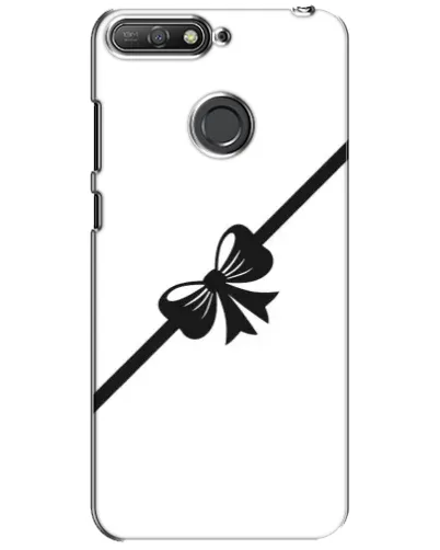 Чехол для Huawei Y6 Prime 2018 с картинкой «Диагональный бант»
