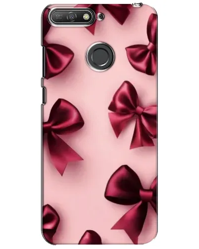 Чехол для Huawei Y6 Prime 2018 с картинкой «Бордовый атлас»