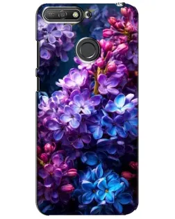 Чехол для Huawei Y6 Prime 2018 с картинкой «Сиреневый цвет»