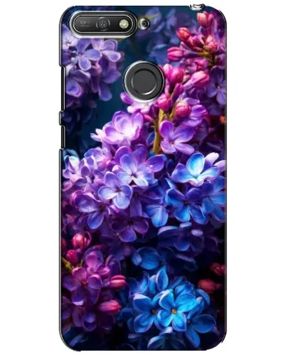 Чехол для Huawei Y6 Prime 2018 с картинкой «Сиреневый цвет»