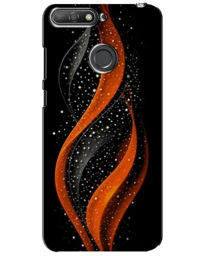 Чехол для Huawei Y6 Prime 2018 с картинкой «Огненная звездная волна» Чехол для Huawei Y6 Prime 2018 с картинкой «Огненная звездная волна»