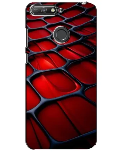 Чехол для Huawei Y6 Prime 2018 с картинкой «Красная глянцевая сетка» Чехол для Huawei Y6 Prime 2018 с картинкой «Красная глянцевая сетка»