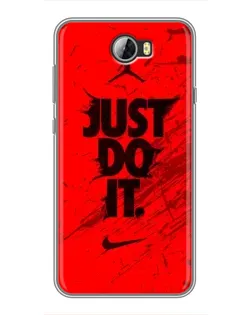 Чехол для Huawei Y5II с картинкой «Nike Just Do It»
