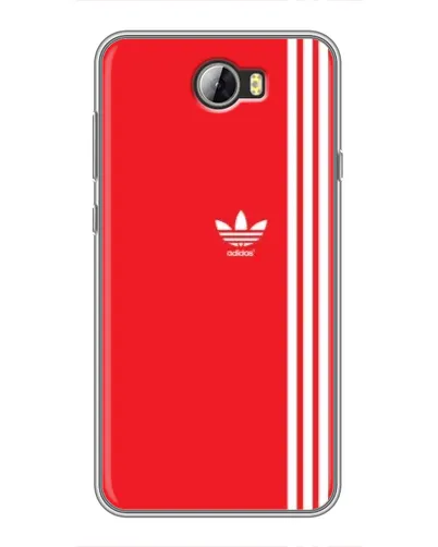 Чехол для Huawei Y5II с картинкой «Красный минимализм Adidas» Чехол для Huawei Y5II с картинкой «Красный минимализм Adidas»
