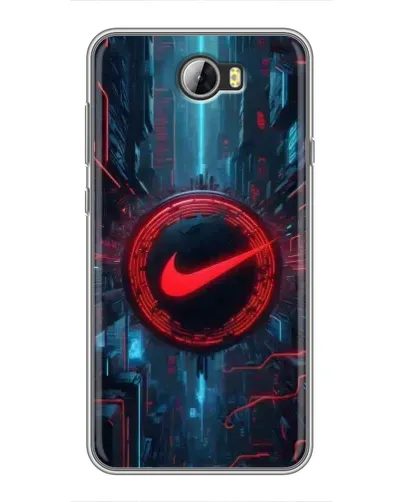 Чехол для Huawei Y5II с картинкой «Техногенный стиль Nike» Чехол для Huawei Y5II с картинкой «Техногенный стиль Nike»