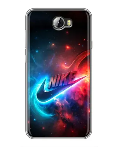 Чехол для Huawei Y5II с картинкой «Огненный логотип Nike» Чехол для Huawei Y5II с картинкой «Огненный логотип Nike»