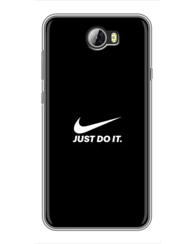 Чехол для Huawei Y5II с картинкой «Минимализм от Nike» Чехол для Huawei Y5II с картинкой «Минимализм от Nike»
