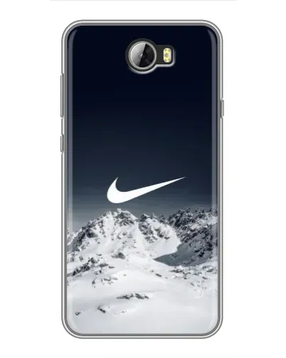 Чехол для Huawei Y5II с картинкой «Nike — зимние горы» Чехол для Huawei Y5II с картинкой «Nike — зимние горы»