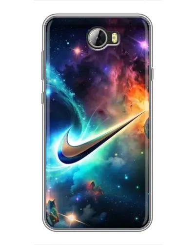 Чехол для Huawei Y5II с картинкой «Космический Nike Swoosh» Чехол для Huawei Y5II с картинкой «Космический Nike Swoosh»