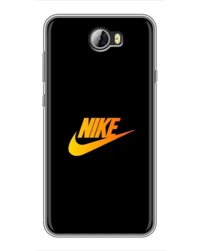 Чехол для Huawei Y5II с картинкой «Золотой логотип Nike» Чехол для Huawei Y5II с картинкой «Золотой логотип Nike»