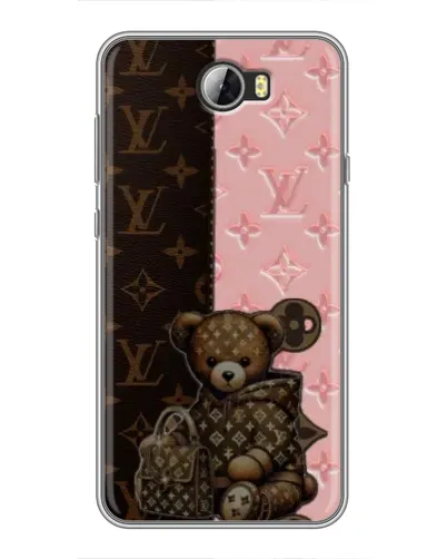Чехол для Huawei Y5II с картинкой «Мишка в стиле LV» Чехол для Huawei Y5II с картинкой «Мишка в стиле LV»