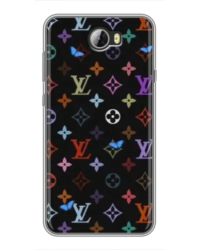 Чехол для Huawei Y5II с картинкой «Цветная монограмма LV» Чехол для Huawei Y5II с картинкой «Цветная монограмма LV»