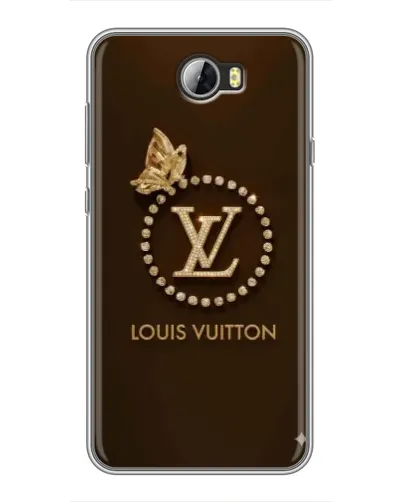 Чехол для Huawei Y5II с картинкой «LV — золотая печать» Чехол для Huawei Y5II с картинкой «LV — золотая печать»