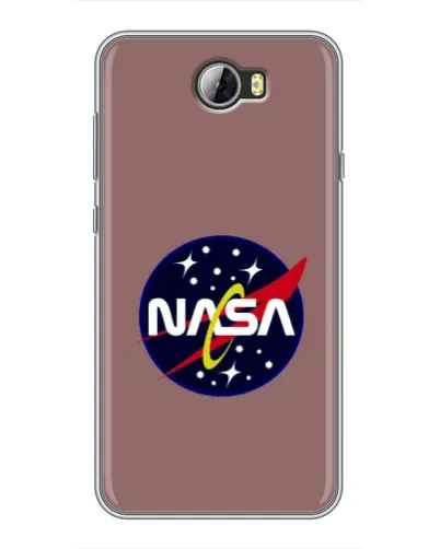 Чехол для Huawei Y5II с картинкой «NASA — ретро космос» Чехол для Huawei Y5II с картинкой «NASA — ретро космос»