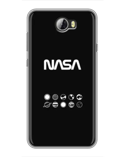 Чехол для Huawei Y5II с картинкой «NASA — технический принт» Чехол для Huawei Y5II с картинкой «NASA — технический принт»