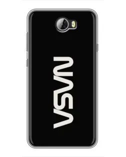 Чохол для Huawei Y5II з картинкою «NASA — вертикальний логотип» Чохол для Huawei Y5II з картинкою «NASA — вертикальний логотип»