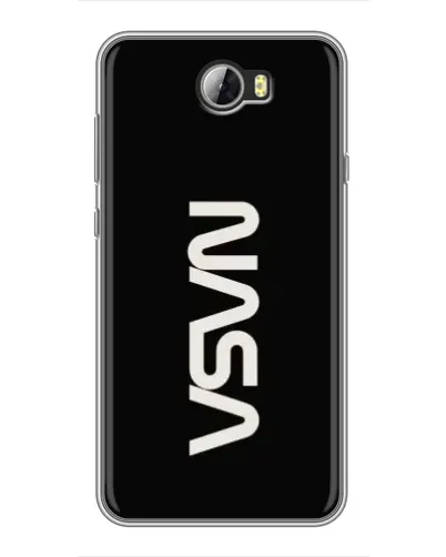 Чехол для Huawei Y5II с картинкой «NASA — вертикальный логотип» Чехол для Huawei Y5II с картинкой «NASA — вертикальный логотип»