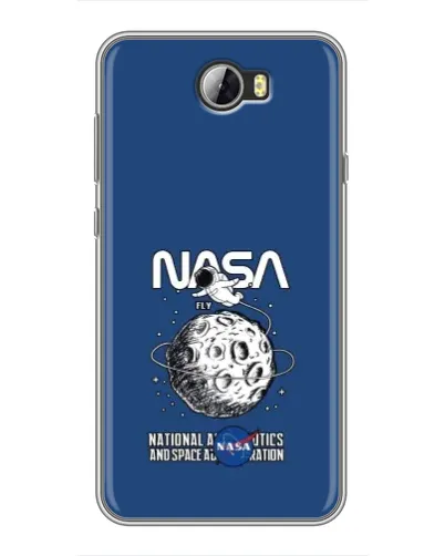 Чехол для Huawei Y5II с картинкой «NASA — лунная миссия» Чехол для Huawei Y5II с картинкой «NASA — лунная миссия»