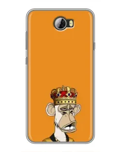 Чехол для Huawei Y5II с картинкой «Золотая обезьяна Bored Ape»