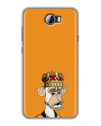 Чехол для Huawei Y5II с картинкой «Золотая обезьяна Bored Ape»