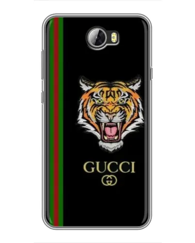 Чехол для Huawei Y5II с картинкой «Тигр Gucci»