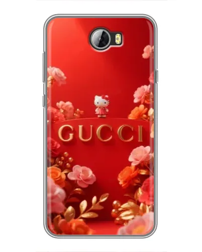 Чехол для Huawei Y5II с картинкой «Gucci — золотой сад»